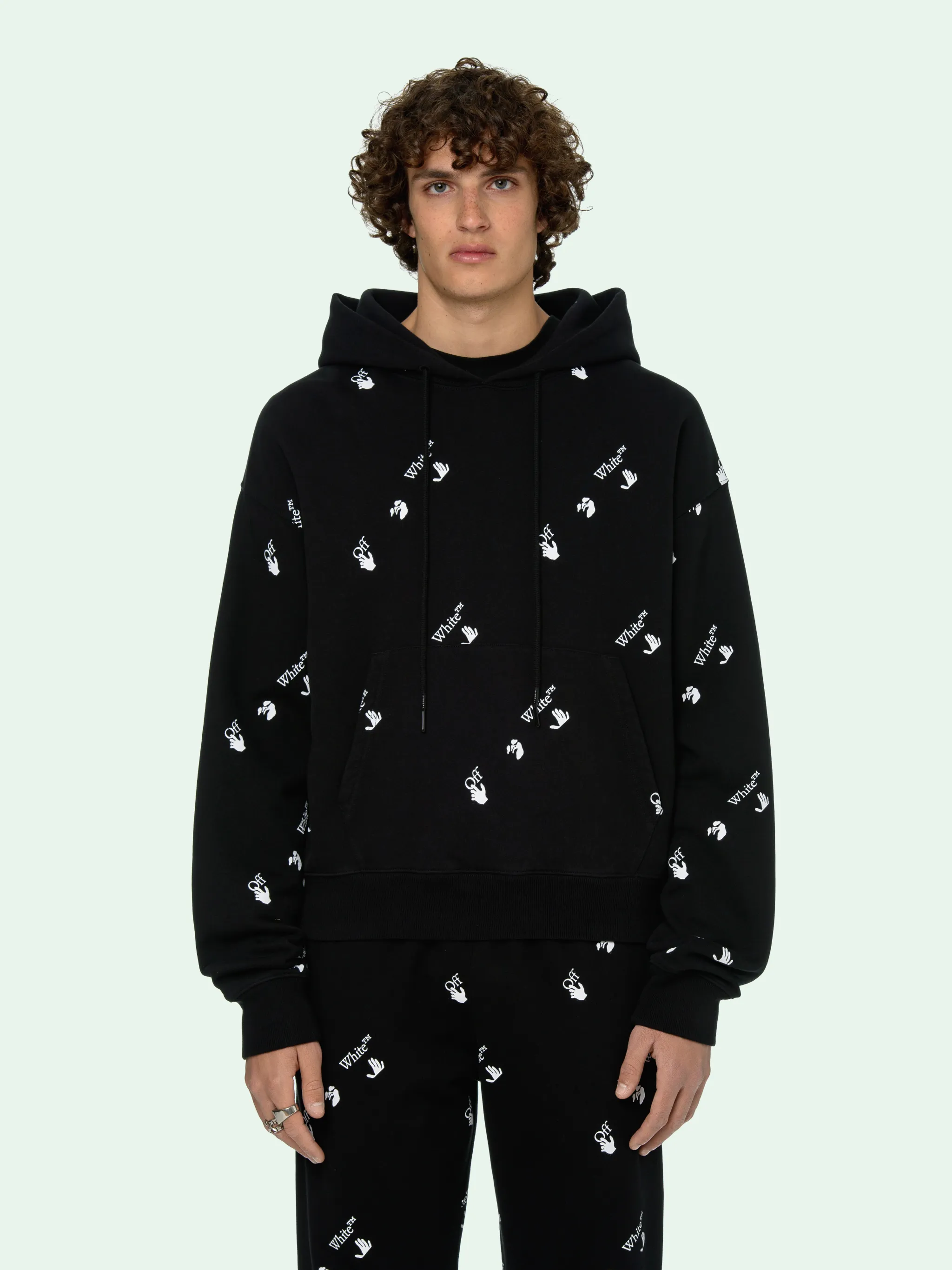 off white all hoodies