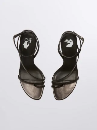 Allen 110mm strappy sandals in black | Off-White™ Official US