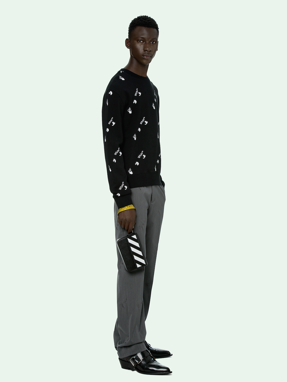 ALLOVER LOGO SWEATSHIRT primary image