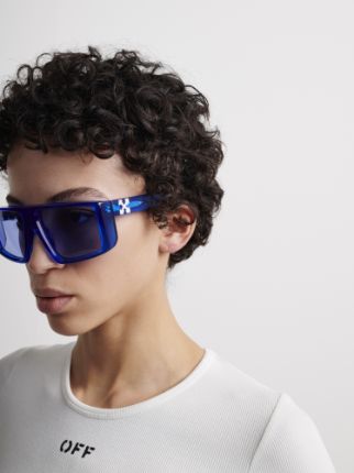 ALPS SUNGLASSES in blue  Off-White™ Official IT
