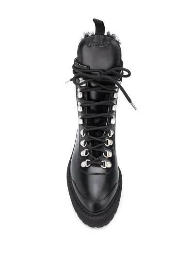 ankle high walking boots