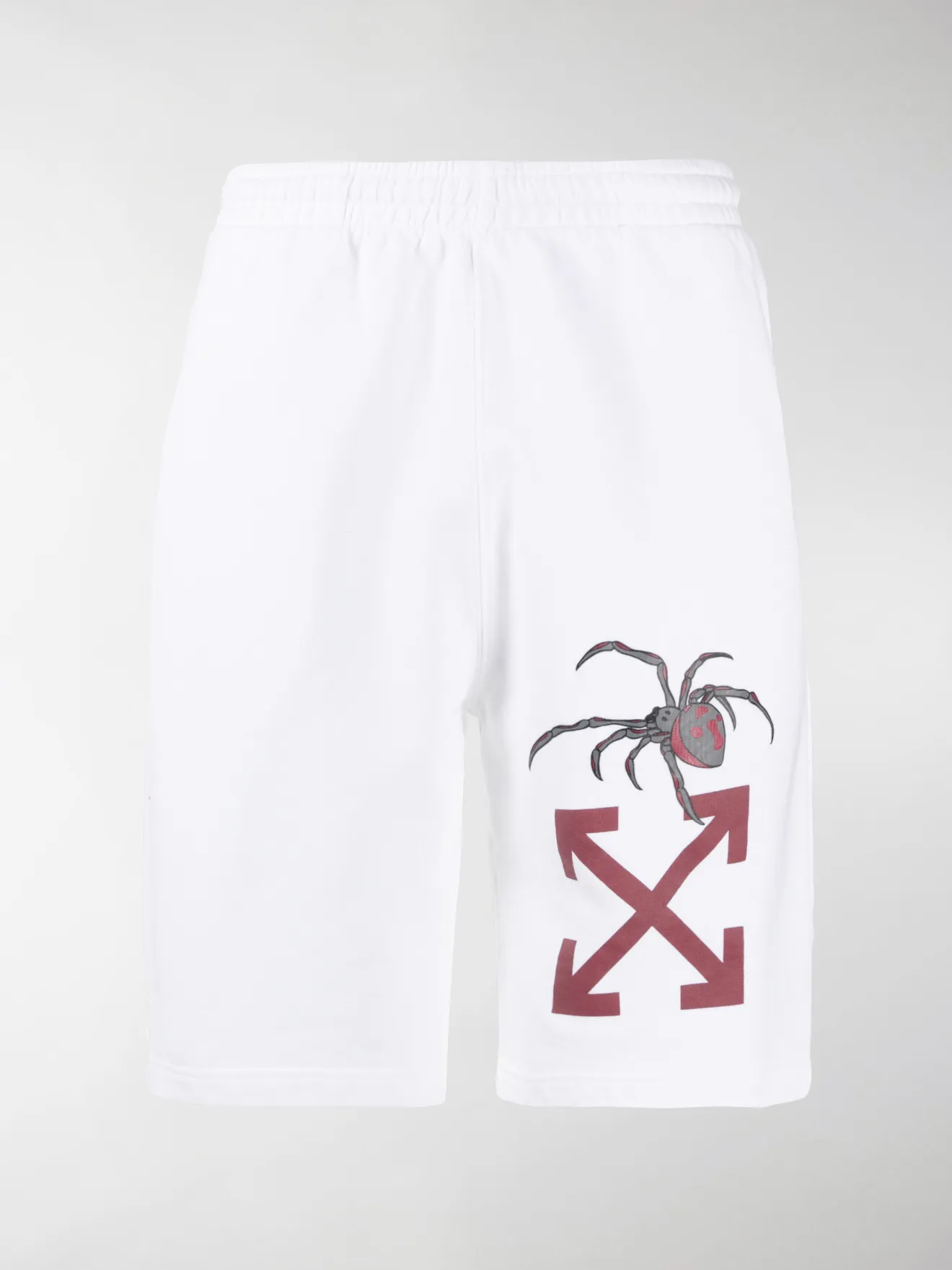 off white arachno shorts