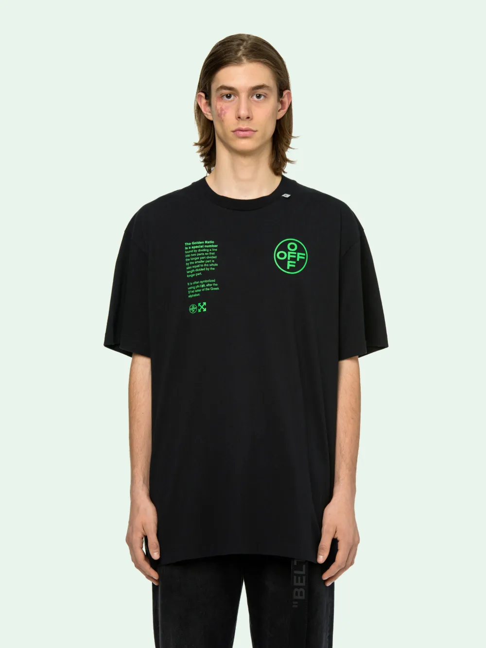 off white arch shapes t shirt