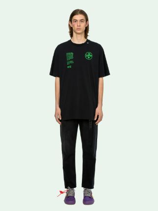ARCH SHAPES S/S OVER T-SHIRT in black | Off-White™ Official US