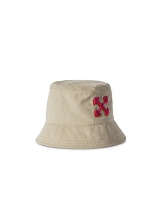 Arrow Bucket Hat in neutrals | Off-White™ Official US