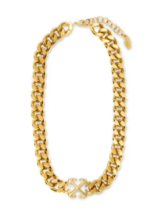 冬ギフト セ ARROW CHAIN US Official Off-White™ | gold in NECKLACE アクセサリー