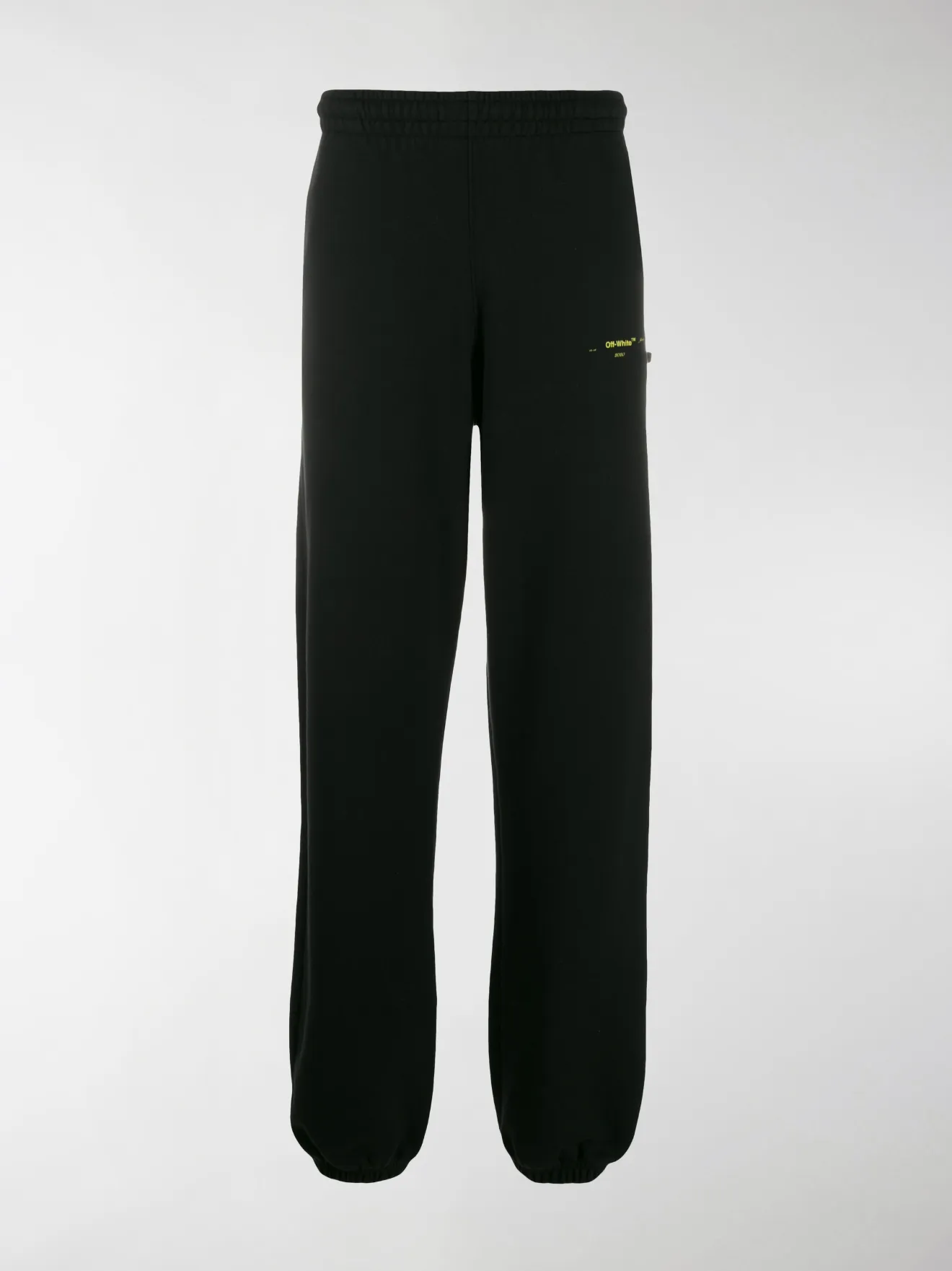 off white logo print track pants