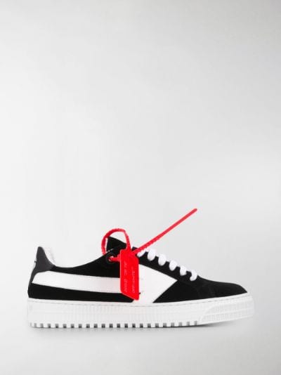 off white arrow logo sneakers