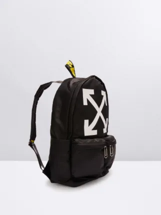 ARROW NYLON BACKPACK in black | Off-White™ Official IN 