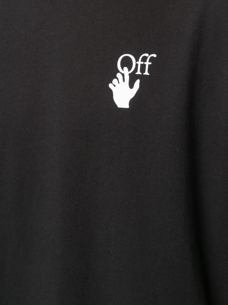 off white arrow print t shirt