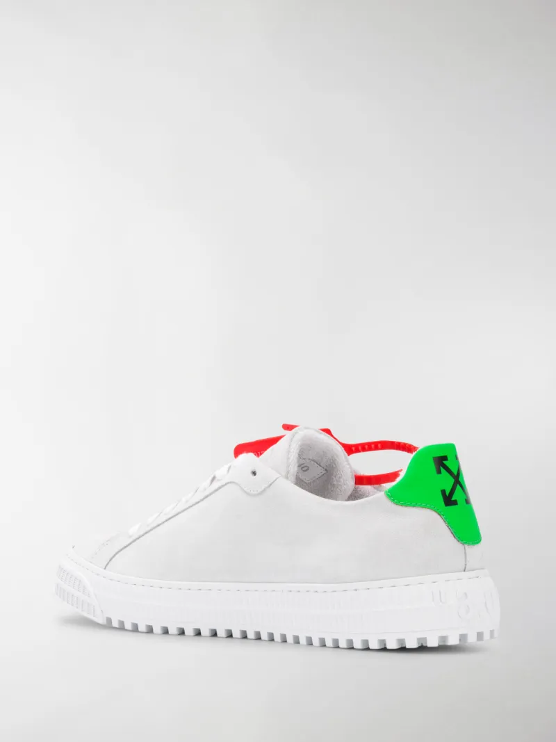 off white arrow print sneakers