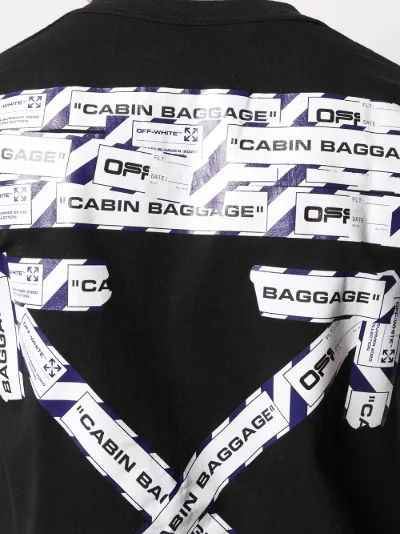 off white arrow print t shirt