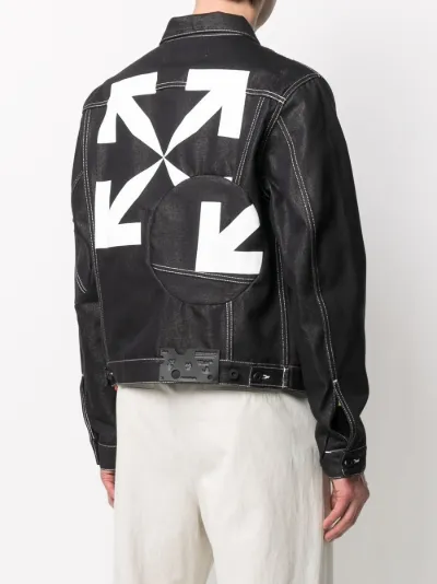 off white arrow jacket