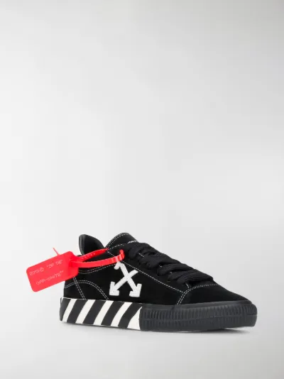 vulcanized low top off white