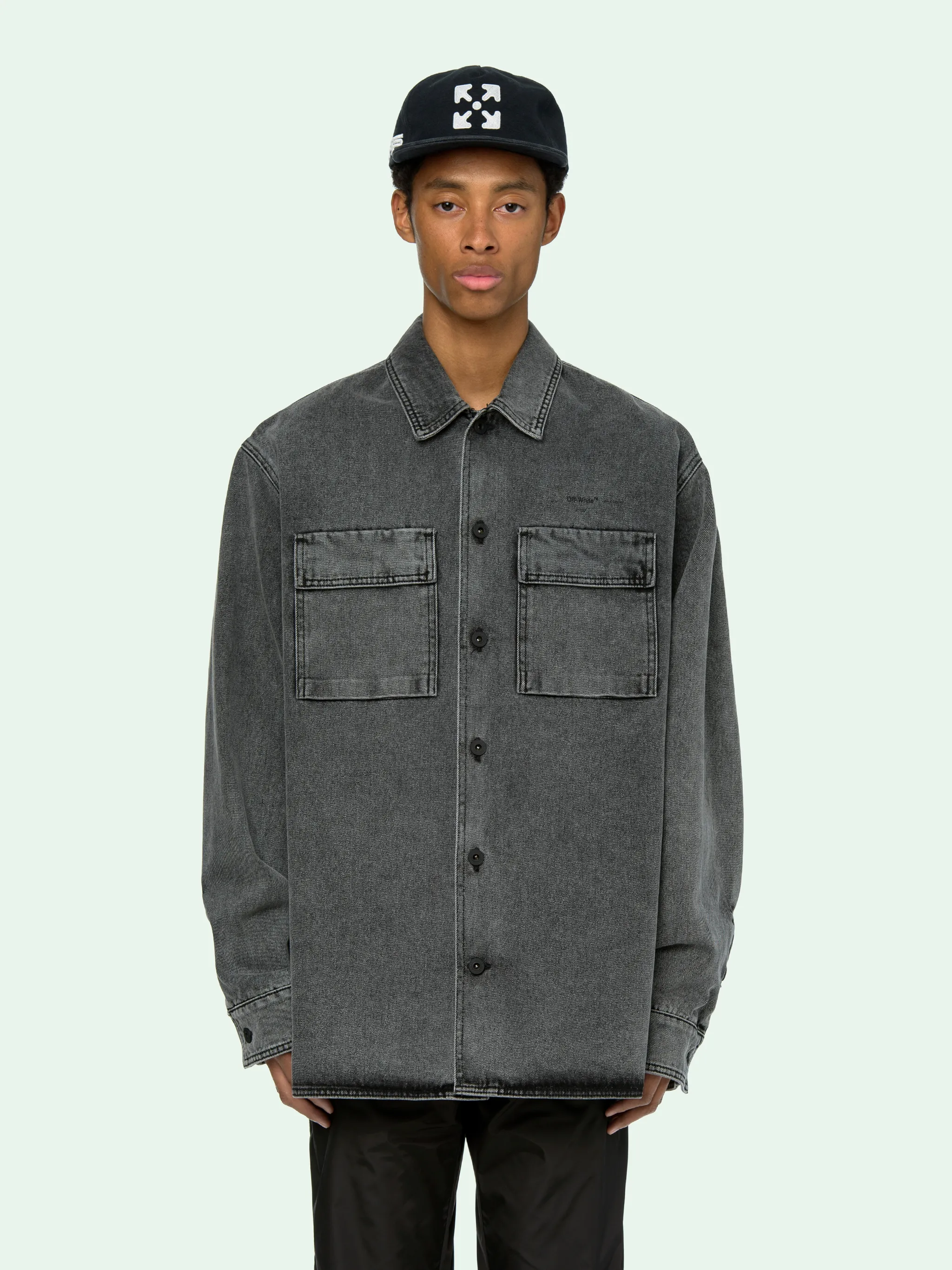 off white jeans shirt