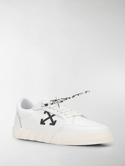 off white arrow low top sneakers