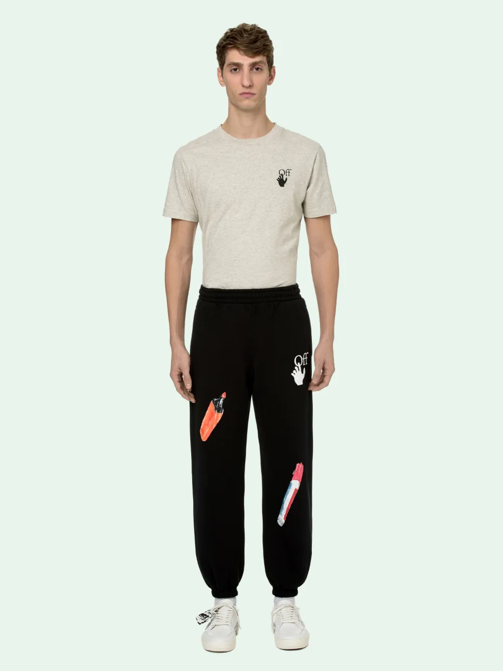 off white joggers men