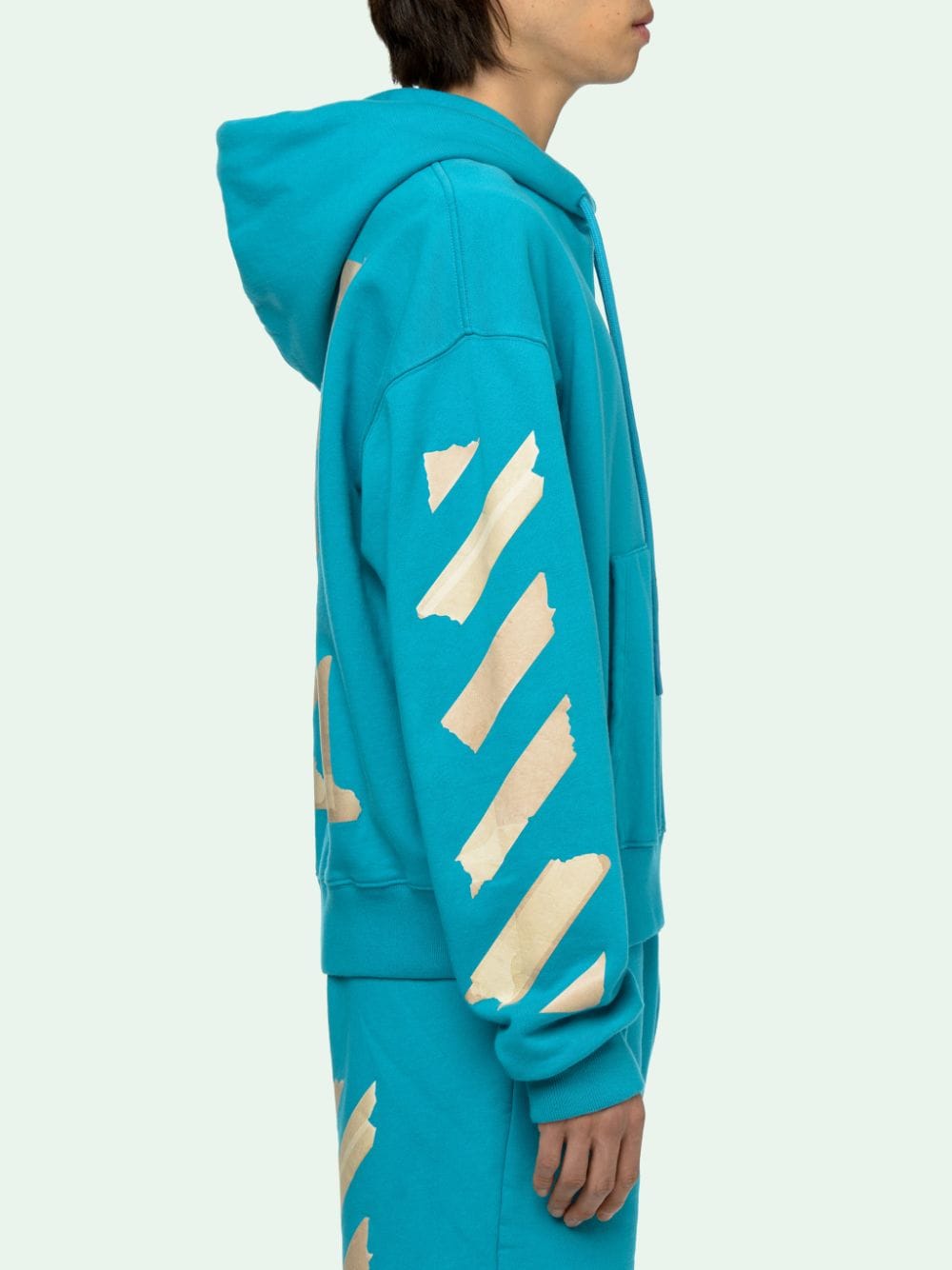 arrows printed hoodie