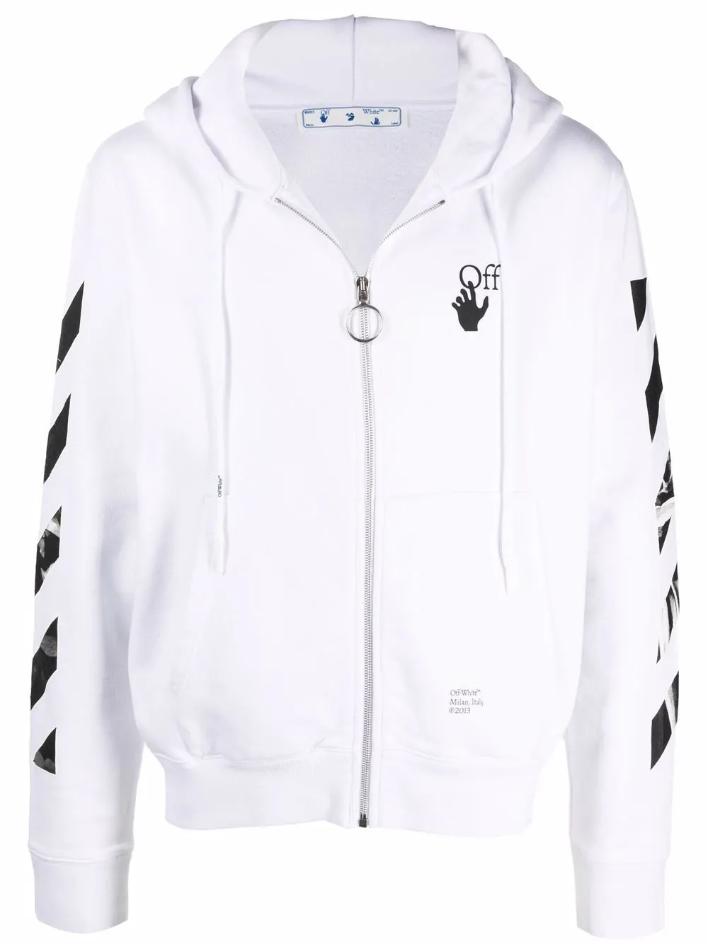 Off White Arrows zipped hoodie Eraldo US