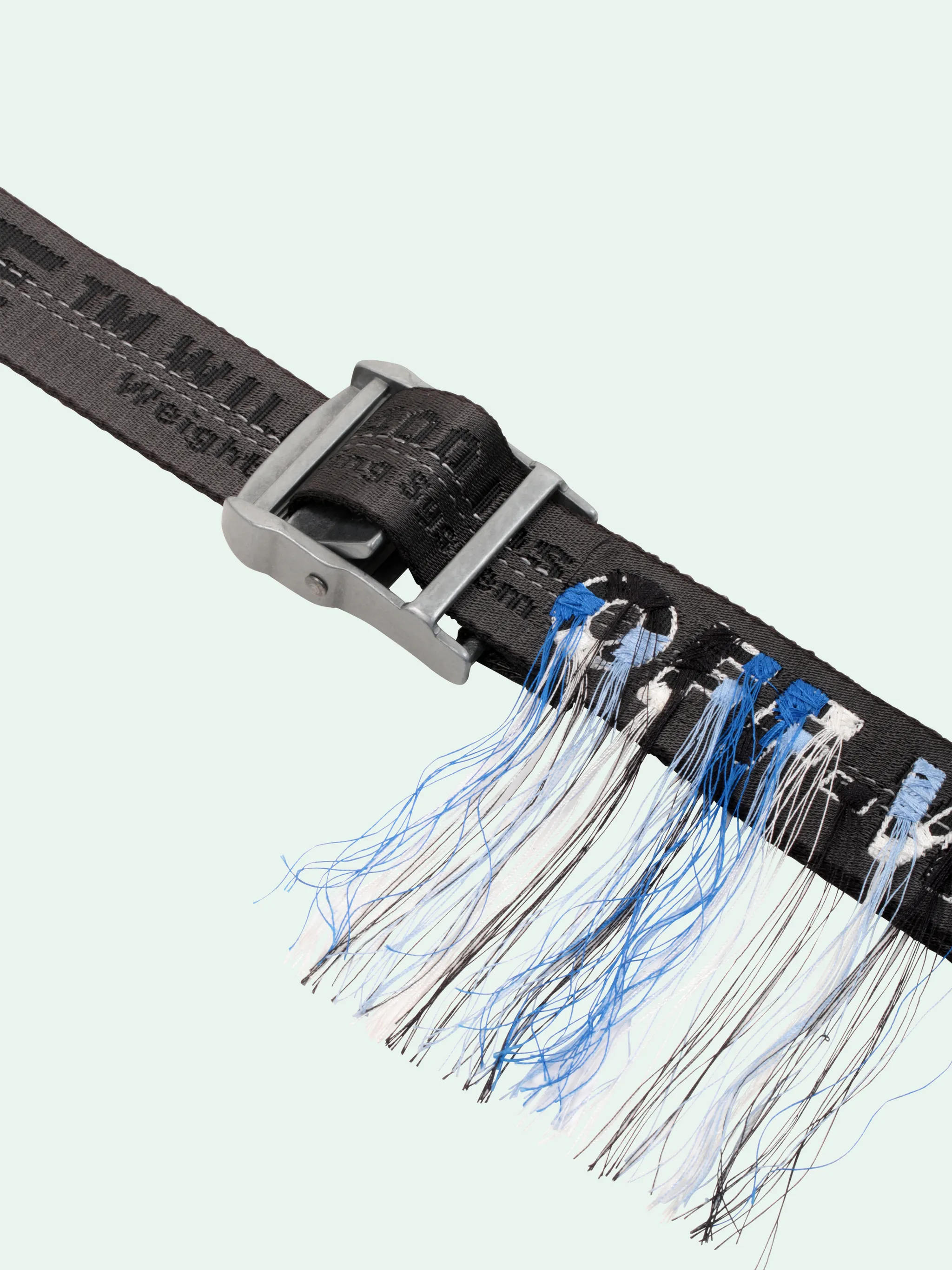 off white belt white