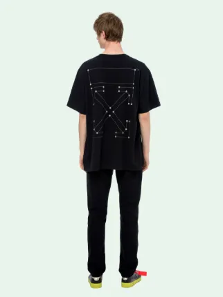 off white backbone tee
