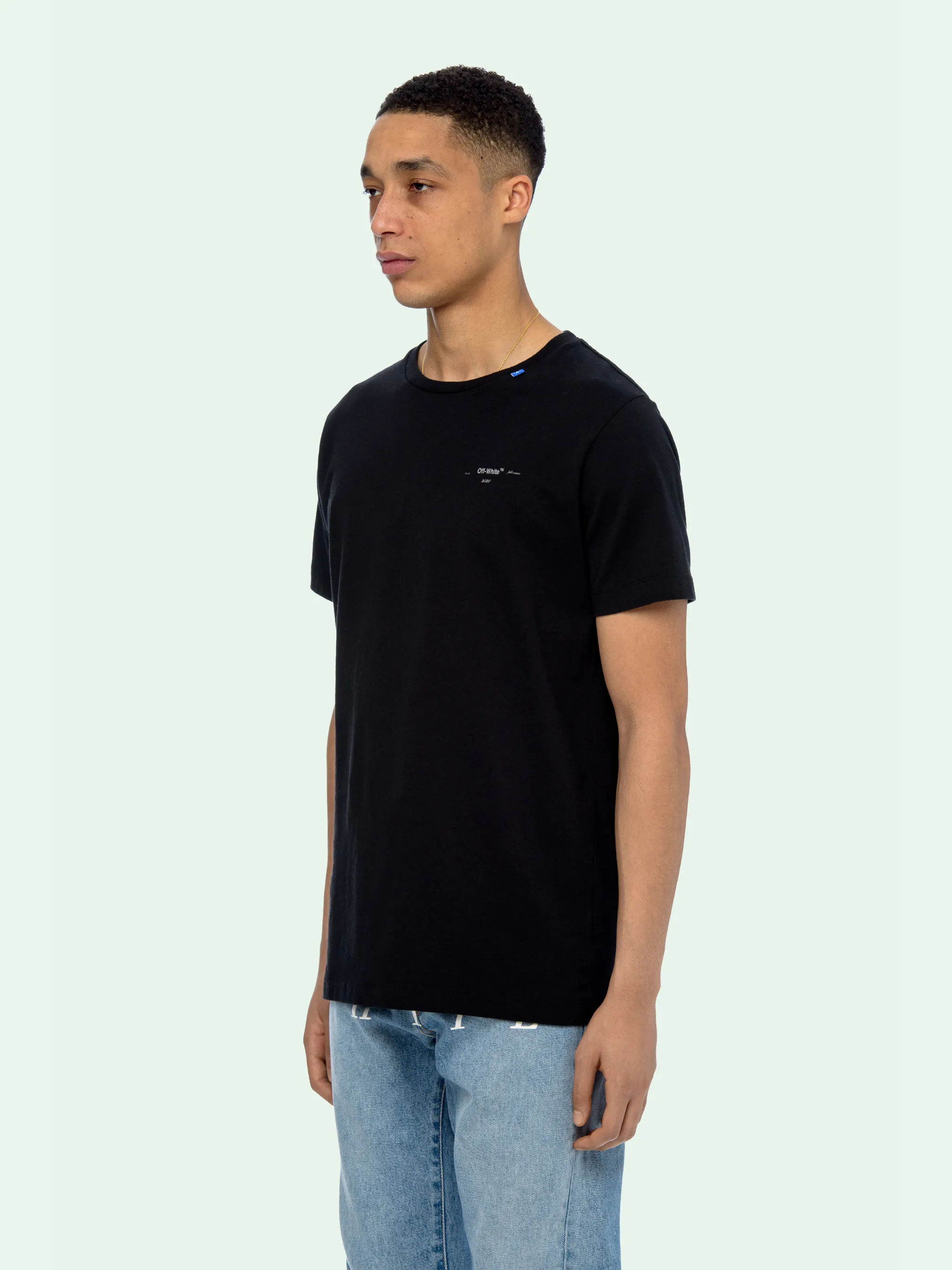 off white backbone tee
