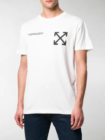 off white t shirt bart