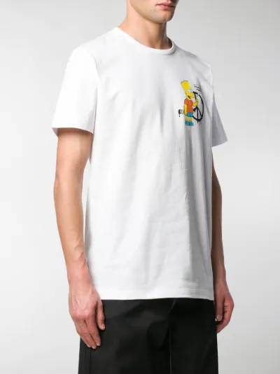 off white simpsons tee