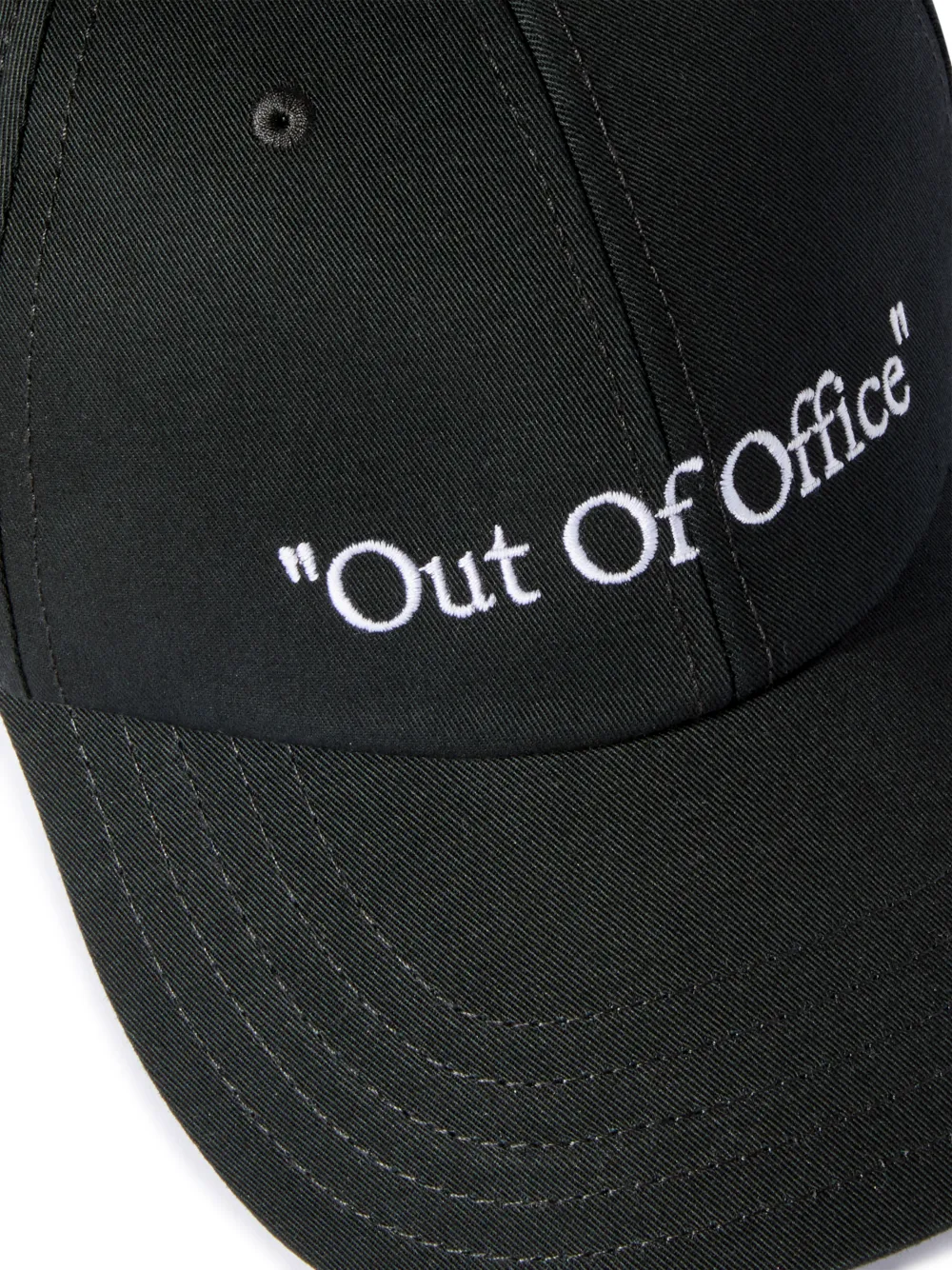 BASEBALL CAP OUT OF OFFICE in black | Off-White™ Official US