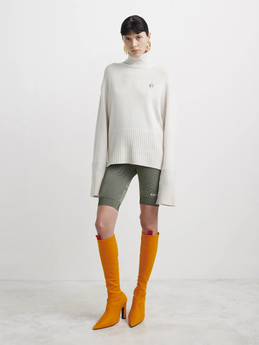 Off white sale turtleneck sweater