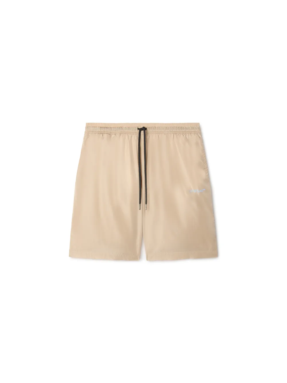 BEIGE OUTLINE BADESHORTS