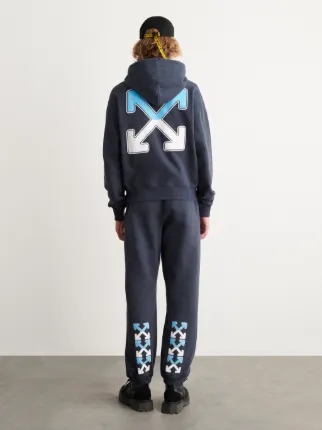 Off white outlet cross hoodie