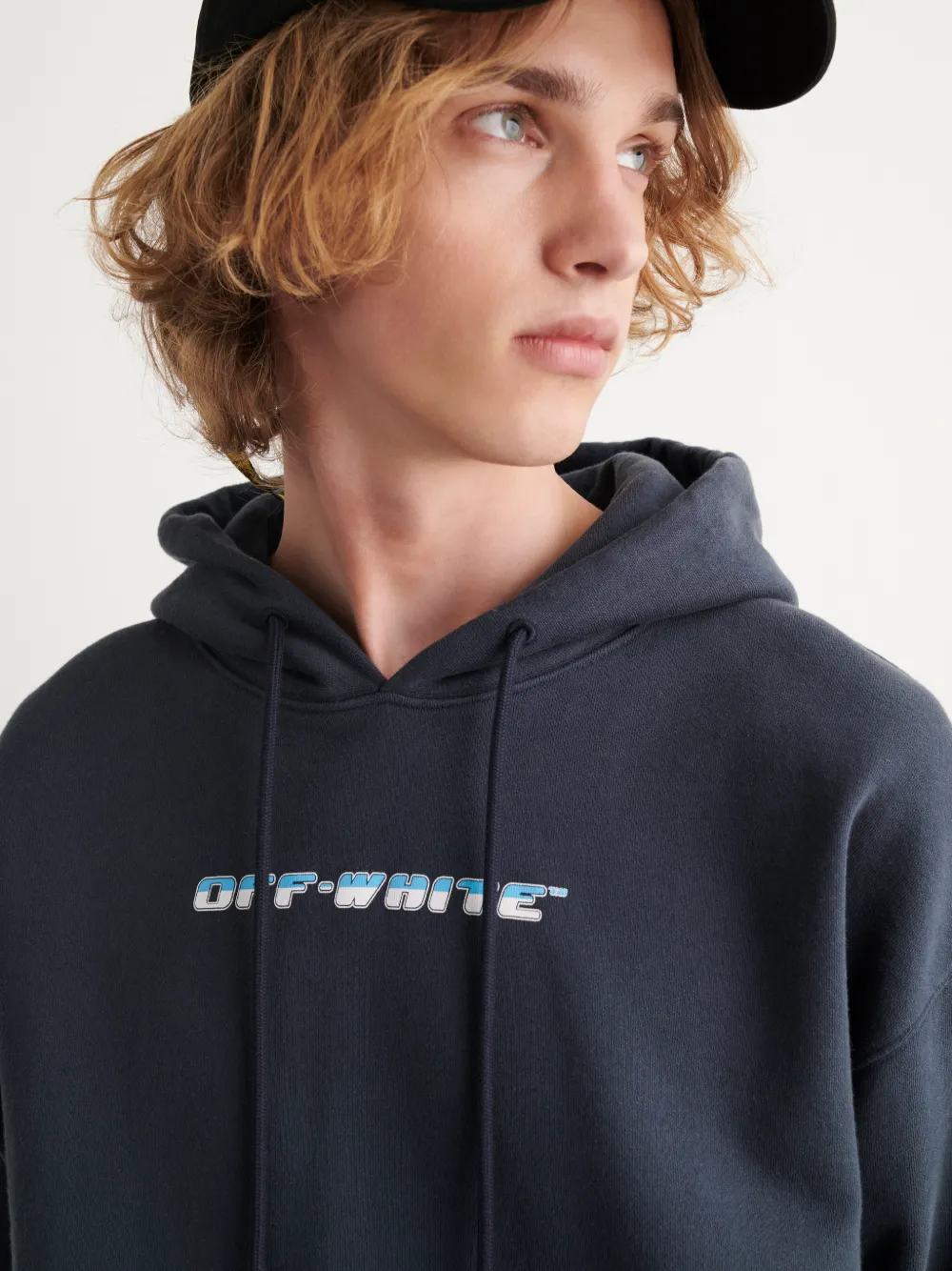 Off white portrait on sale hoodie