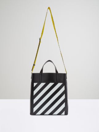 BINDER DIAG SAFFIANO TOTE in black | Off-White™ Official ES