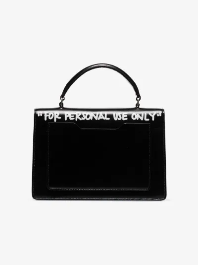 Off White Black 1.4 Jitney leather shoulder bag | Browns Black Bag | Off White | Väskor | Miinto.se
