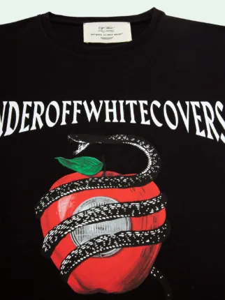 off white apple t shirt