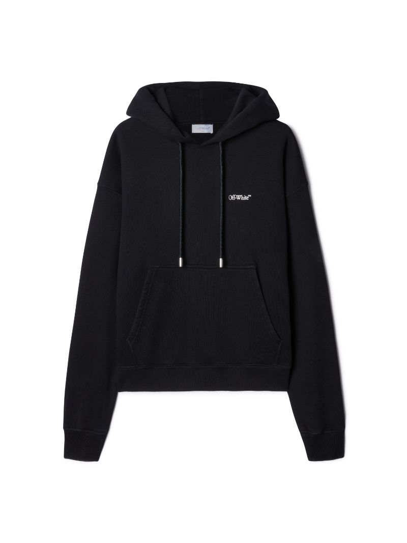 Mens black off white hoodie online