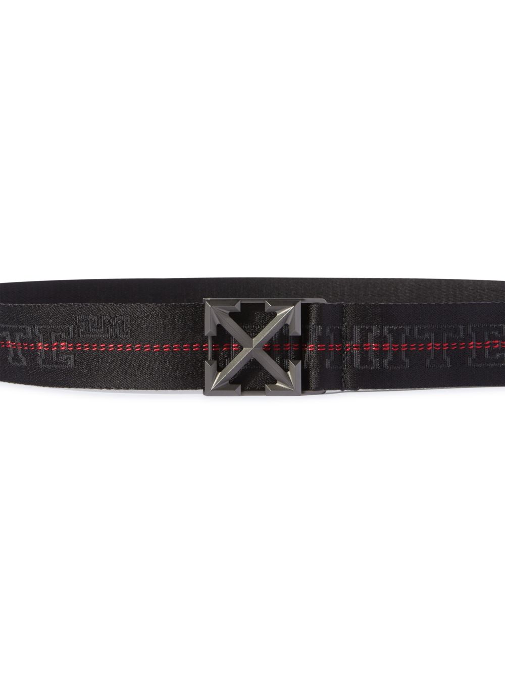 BLACK ARROW TAPE BELT in black Off White Official US