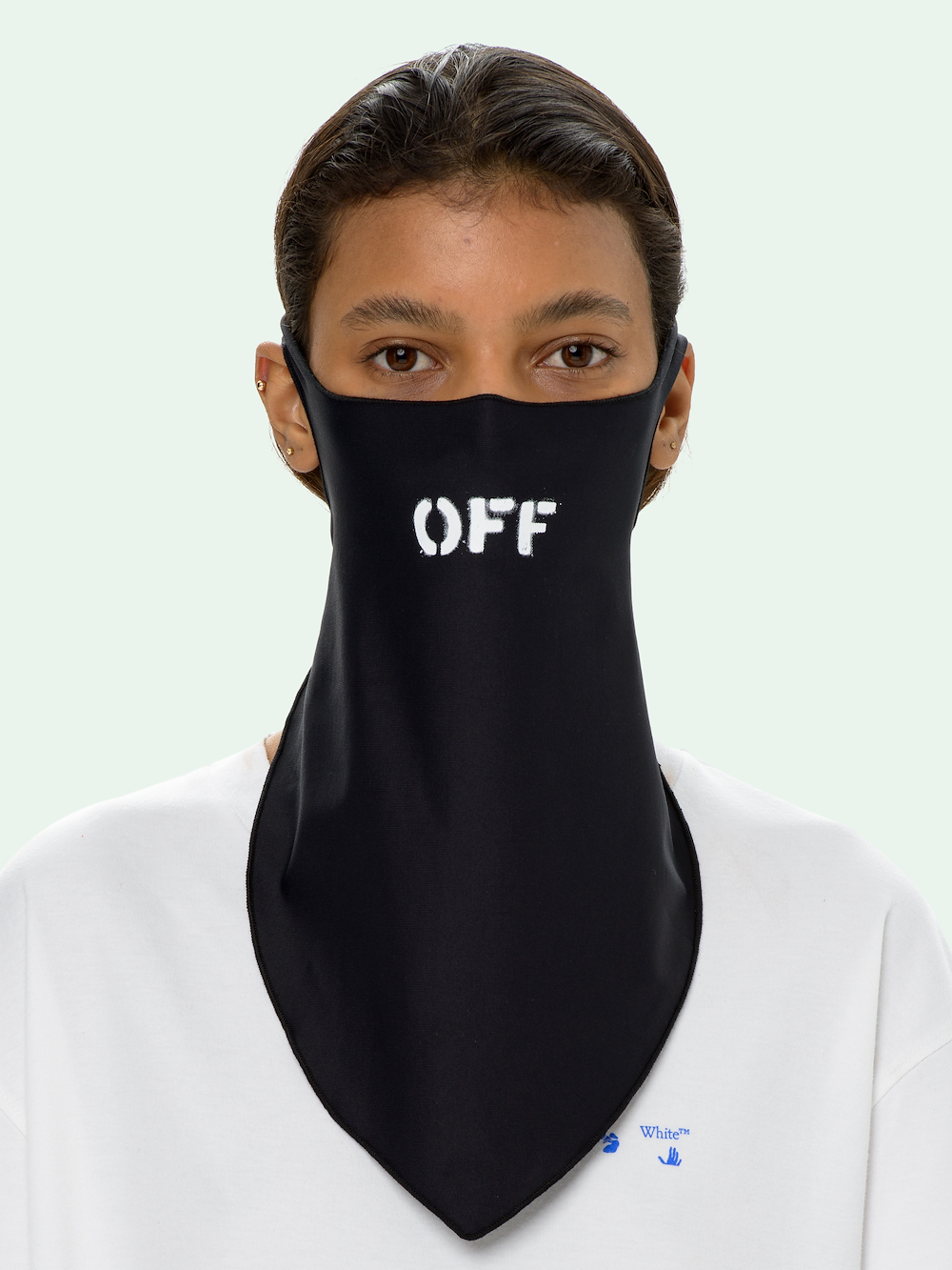 BLACK BANDANA MASK OffWhite™ Official Site