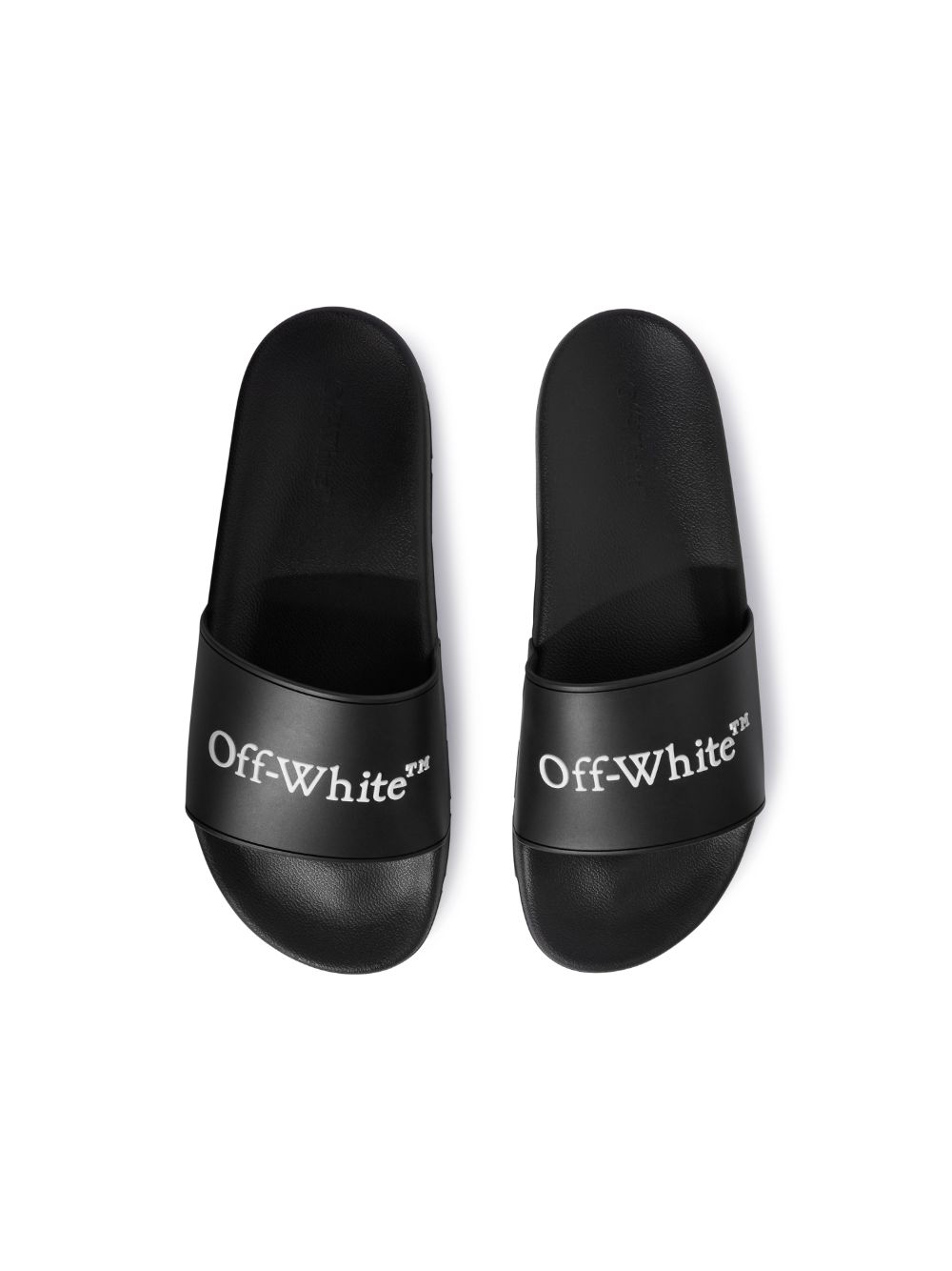 BLACK BOOKISH SLIDERS in black OffWhite™ Official GB