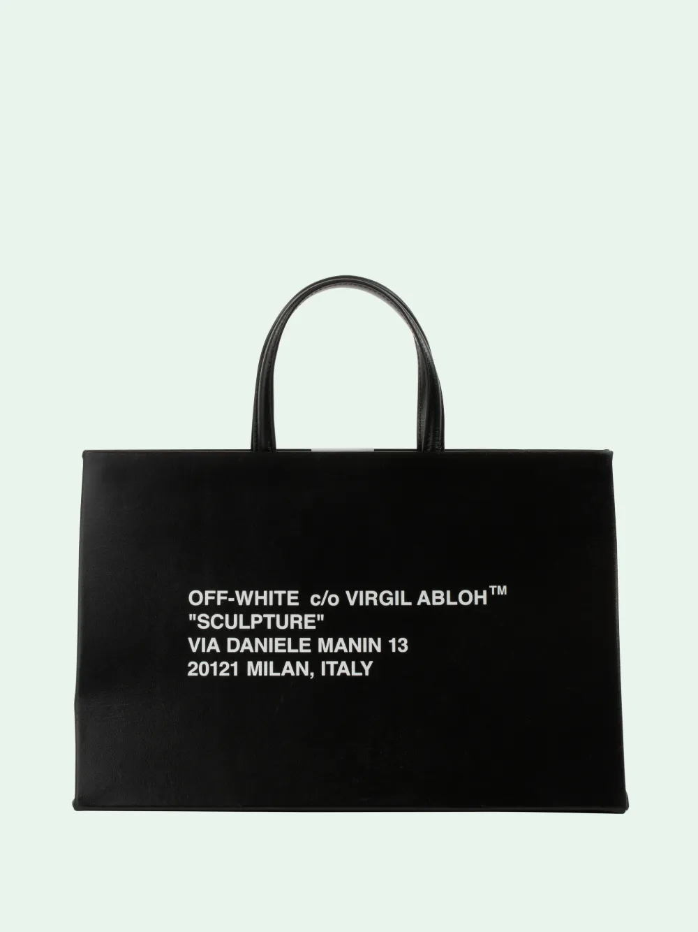 BLACK BOX BAG in black Off White Official US