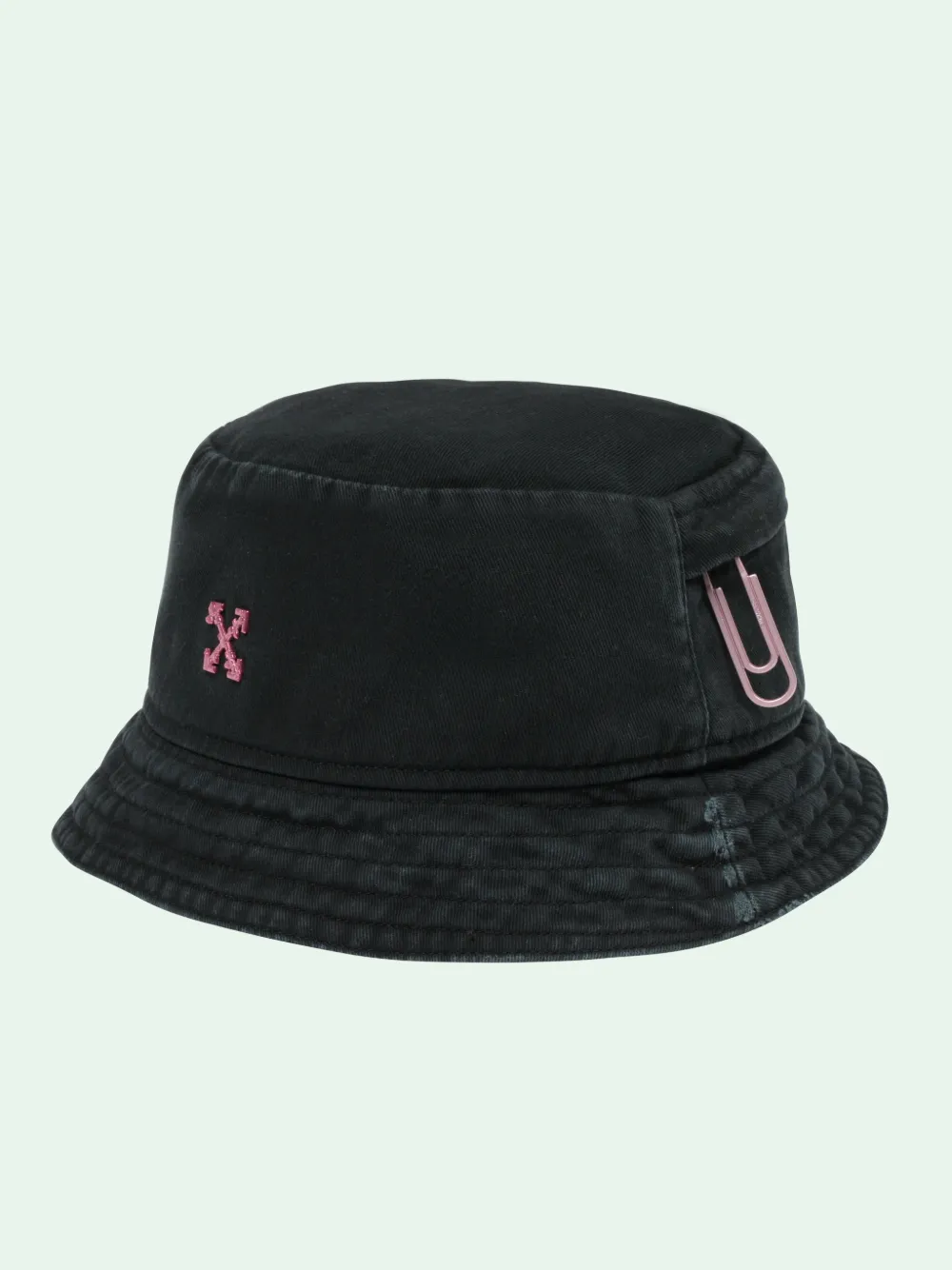 off white bucket hat