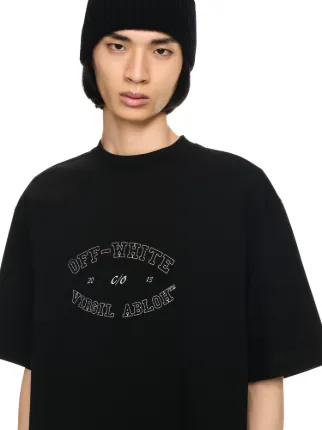 BLACK COLLEGE SKATE S/S TEE in black | Off-White™ Official US BLACK COLLEGE SKATE S/S TEE in black | Off-White™ Official US