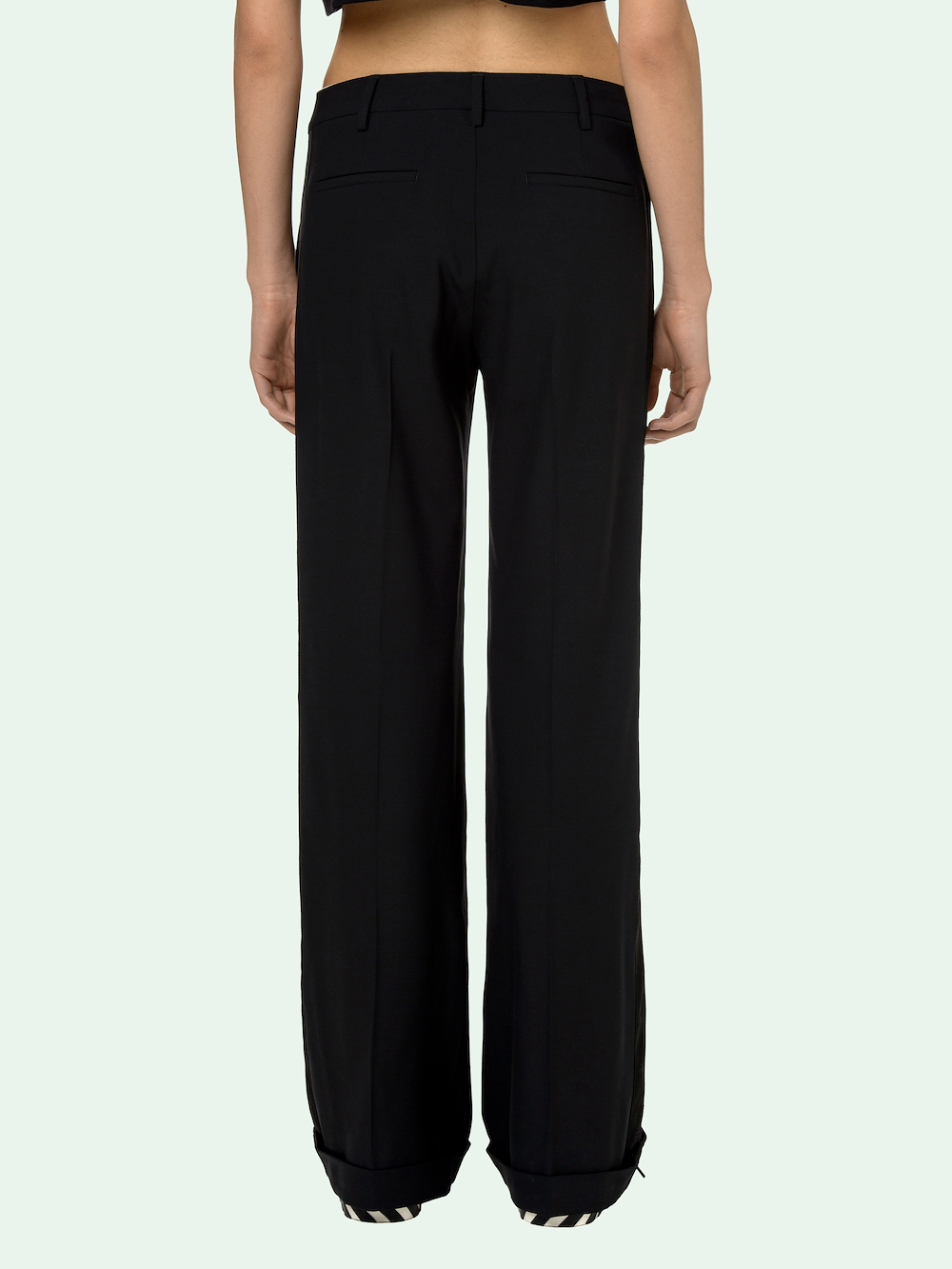 BLACK FORMAL PANTS OffWhite™ Official Site