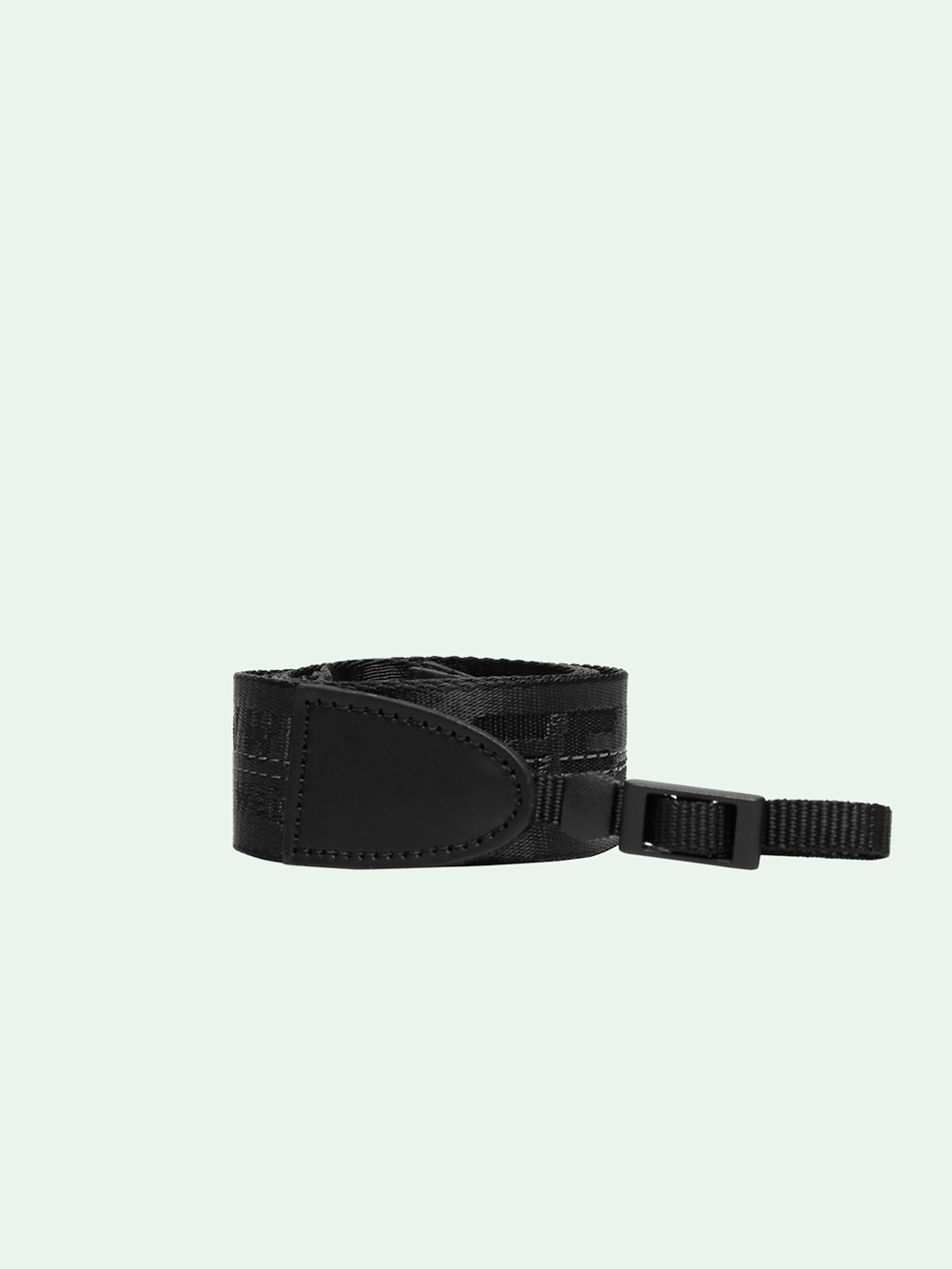 black off white bag strap