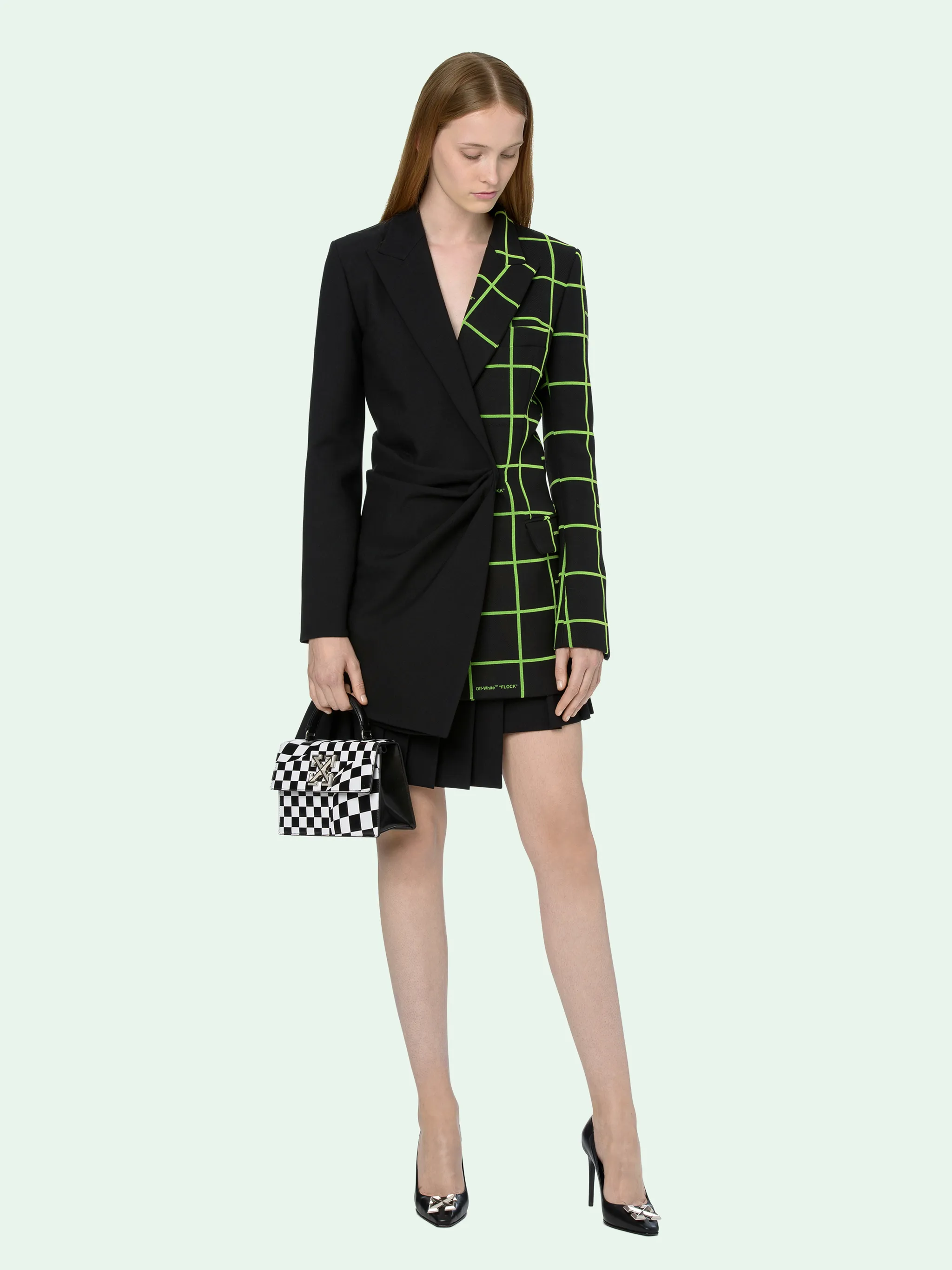 off white dress coat