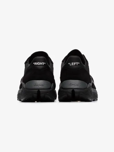 off white black jogger sneakers