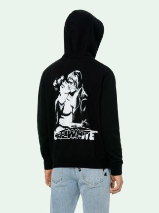 kiss hoodie off white