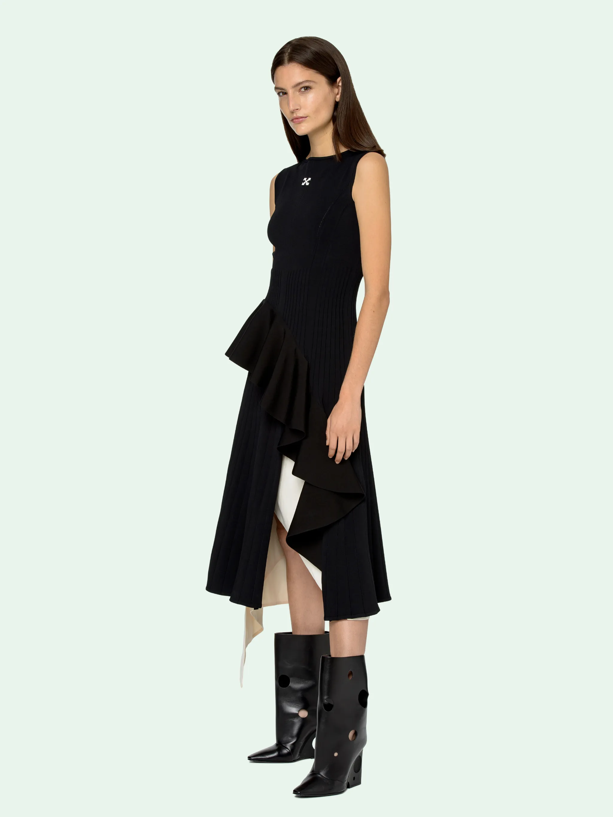 BLACK KNIT DRESS | Off White Official Website BLACK KNIT DRESS | Off White Official Website