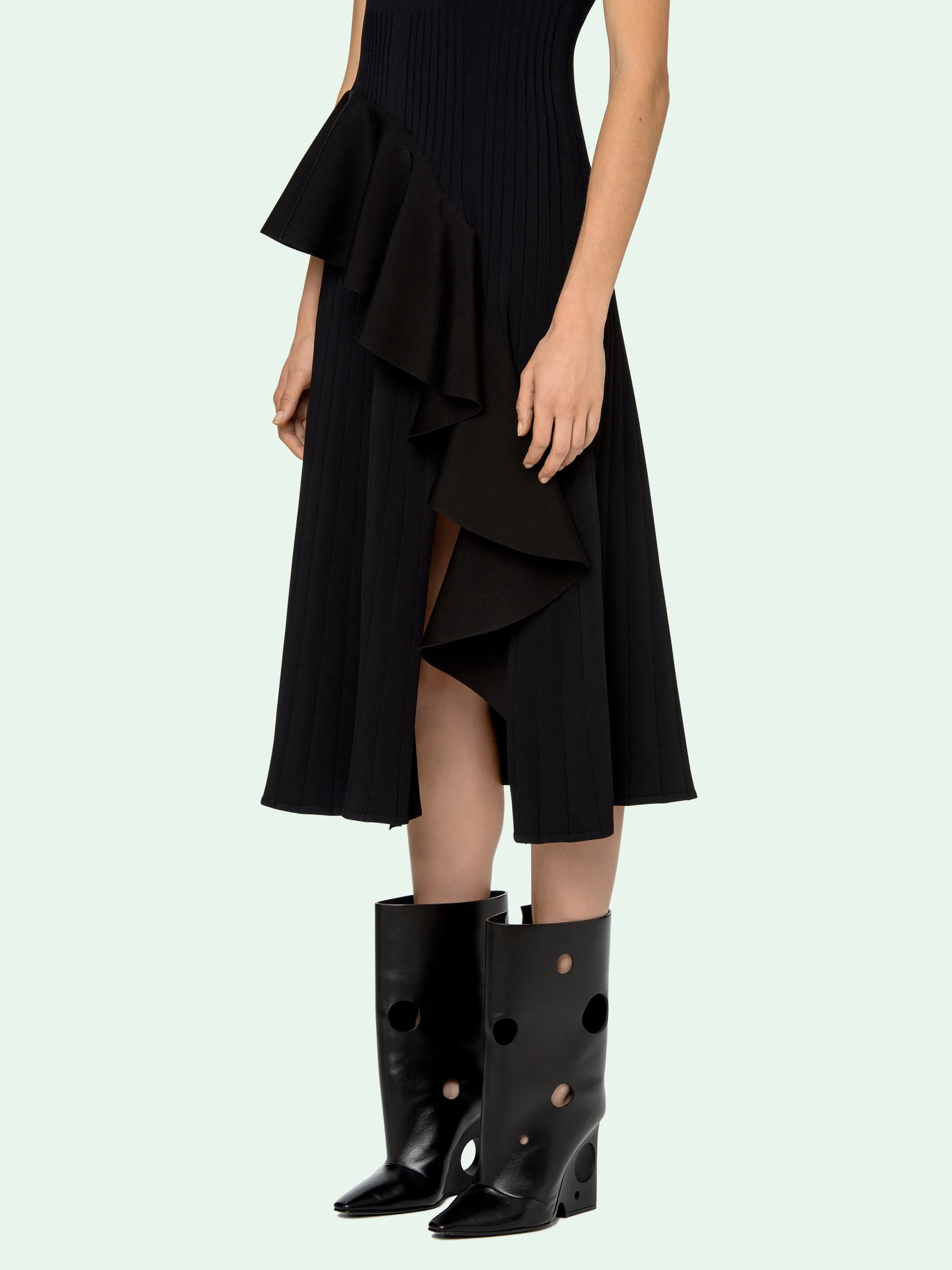 BLACK KNIT DRESS | Off White Official Website BLACK KNIT DRESS | Off White Official Website